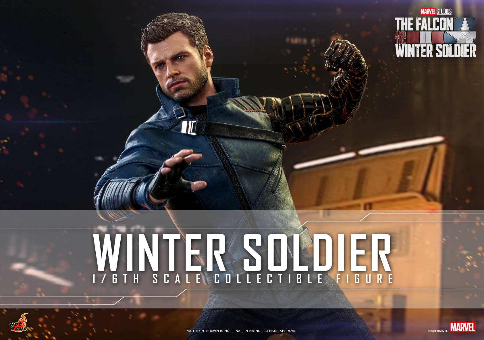 Pre-Order Hot Toys Marvel Winter Soldier Sixth Scale Figure